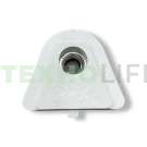 Гайка крепления ребра (лопасти) барабана, Samsung, пластик ,M8, 091A