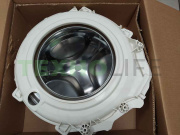 Бак стиральной машины, Indesit, со шкивом, без тэна, узкий, 33см, C00118020