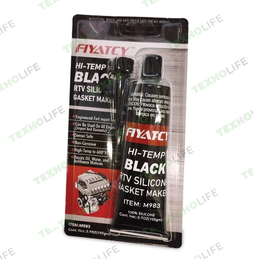 Герметик Fiyatcy, 85г, силиконовый, высокотемпературный, Ss063