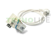 Фильтр сетевой стиральной машины, Indesit, C00091633, CAP246UN, кабель питания, фишка 8 клемм