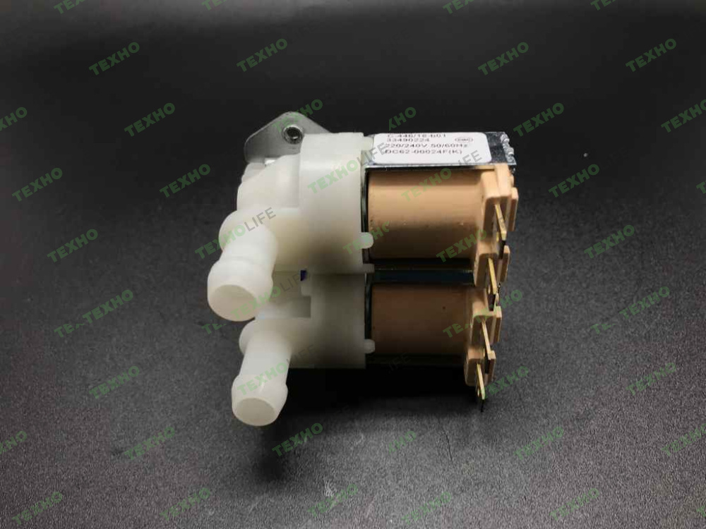 КЭН 2, 180˚, Ø10мм, (клапан заливной стир. м.), Samsung, DC62-00024F, Оригинал