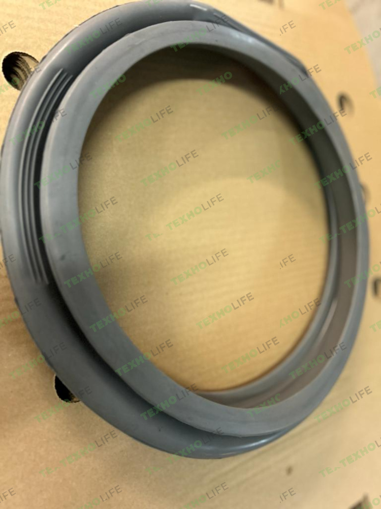 Манжета люка стиральной машины, Indesit, Ariston, C00145390, GSK023ID, тёмная