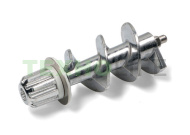 Шнек мясорубки в сборе Moulinex, L-138.5, D-51мм, 9 зуб. MS-651271