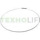 Хомут манжеты люка стиральной машины, LG, D-345мм, 4861EN3004B, внешний