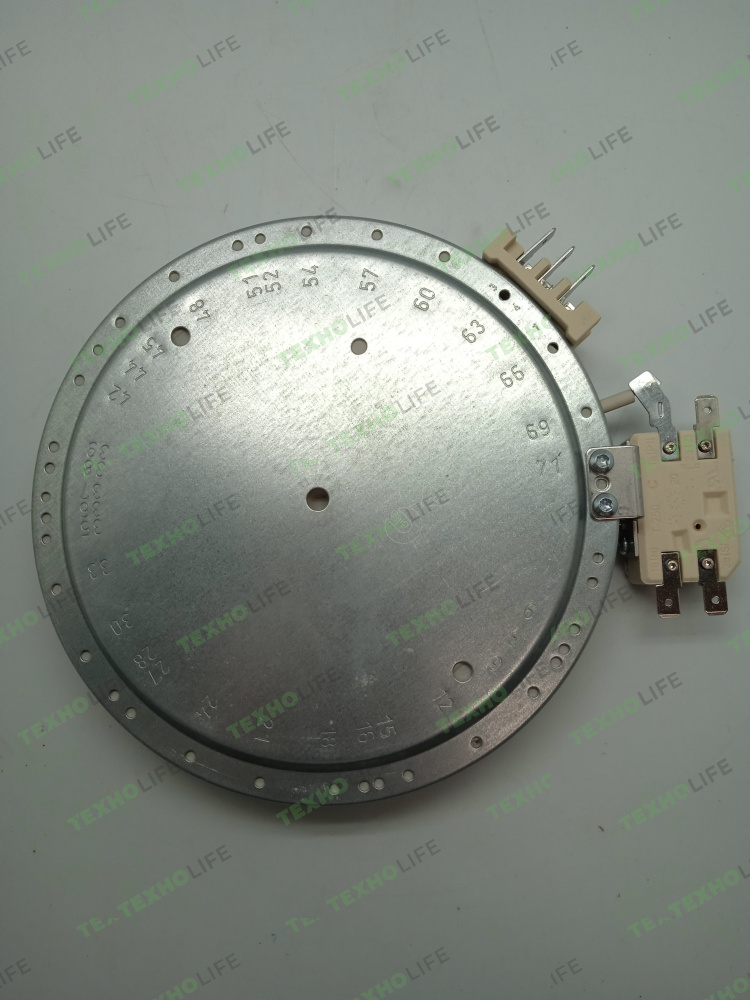 Конфорка стеклокерам. плиты, 1200W, D-145мм, Indesit, C00139052