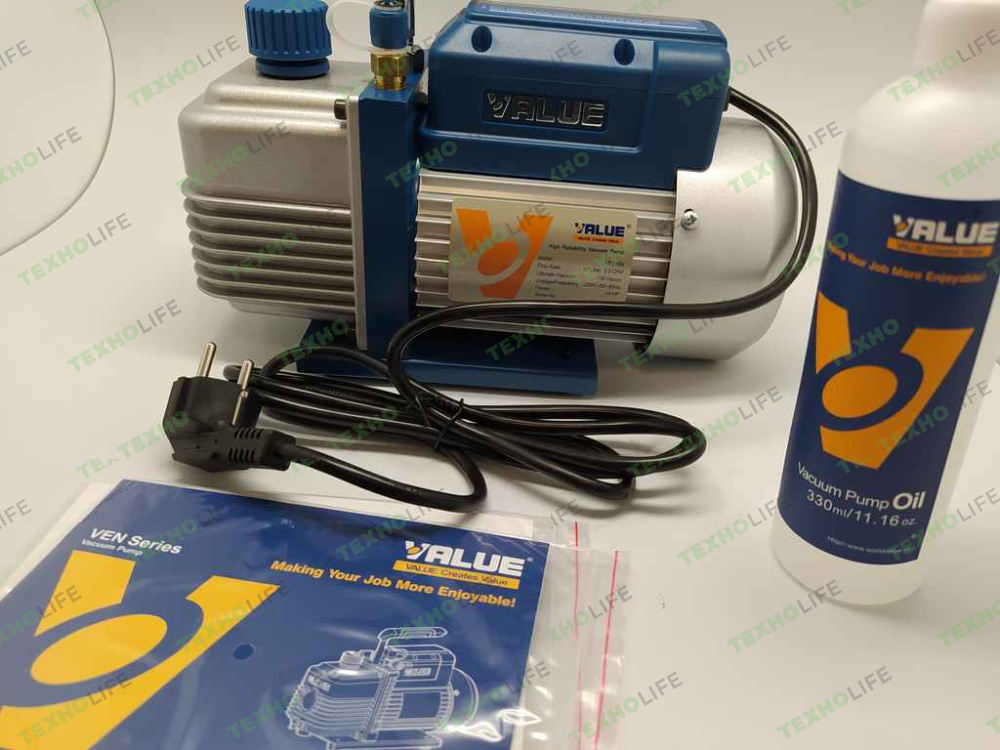 Вакуумный насос 1-ст VALUE VE115N (51л/мин)