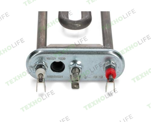 ТЭН стиральной машины, 2050W, L- 235мм, с отверст., Thermowatt, Whirlpool, 481225928703, HTR011WH