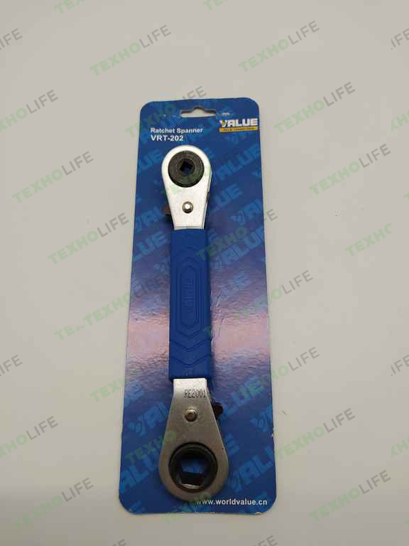 Ключ вентильный Value VRT-202 с трещеткой (1/4", 3/16", 9/16" 1/2")