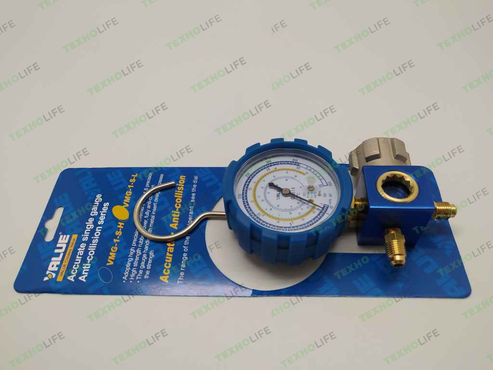 Коллектор 1 вент. Value низ. давл. (R-22, R-134, R-404, R410A, R-407C) VMG-1-S-L