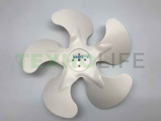 Крыльчатка вентилятора (всас.) Ø=230мм, 28° (пластик)