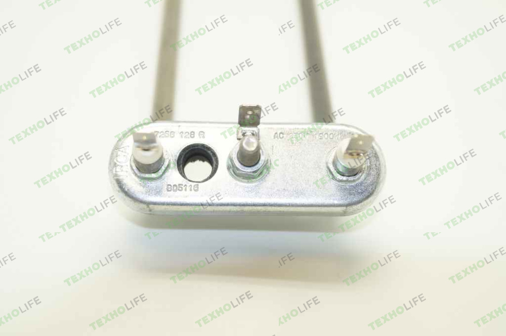 ТЭН стиральной машины, 1900W, L-225-140mm, гнутый с отверстием, BOSCH, SIMENS 264986, BO5116