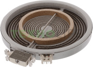 Конфорка стеклокерам. плиты, 2950W, Bosch, Siemens 00356260, Оригинал