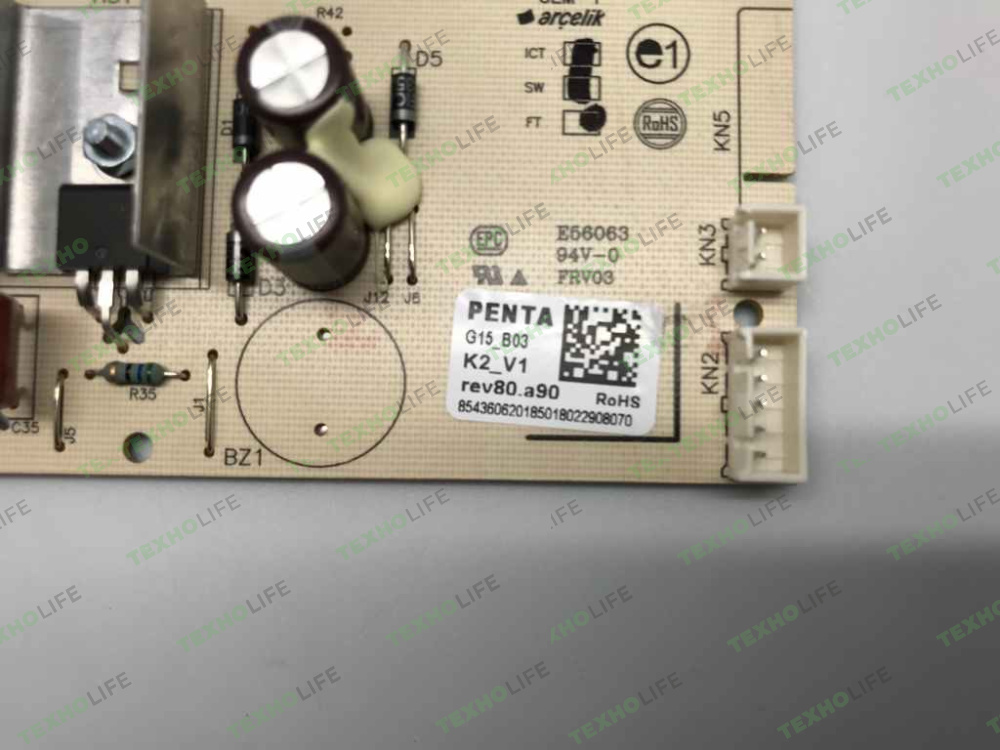 Модуль (плата) управления холодильника, Beko, 4360620185