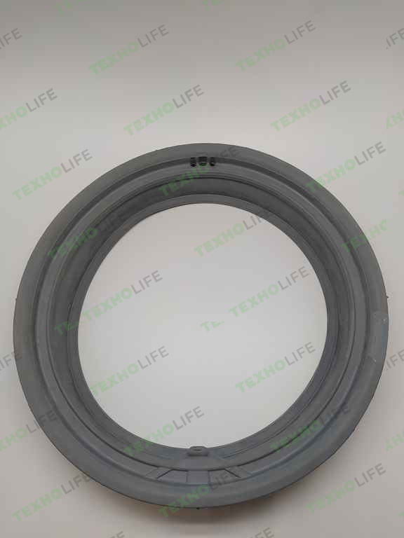 Манжета люка стиральной машины, Beko, 2466300303, GSK013AC до 5кг, с отводами