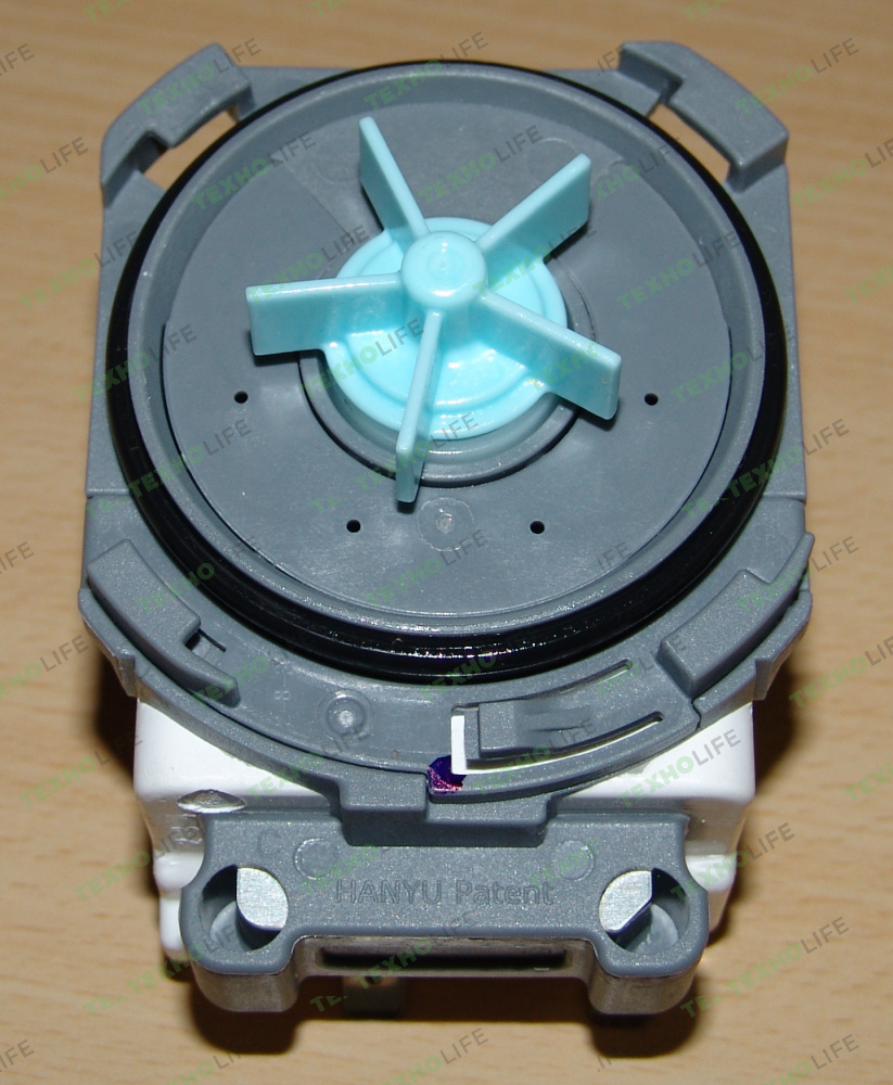 Насос стиральной машины, Asko, Gorenje, 38W, B12-6A01(4 защелки), 1602009