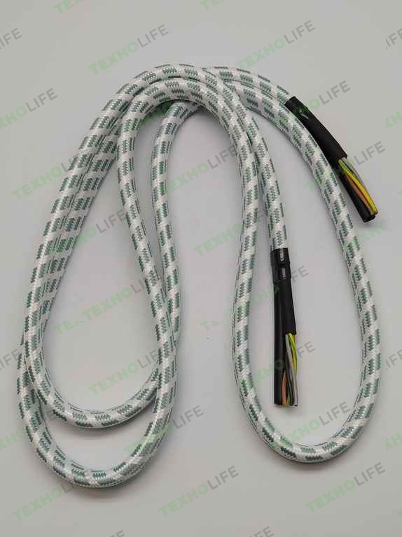 Провод с трубкой для пара 2mt, 4x0.75+(4x8)