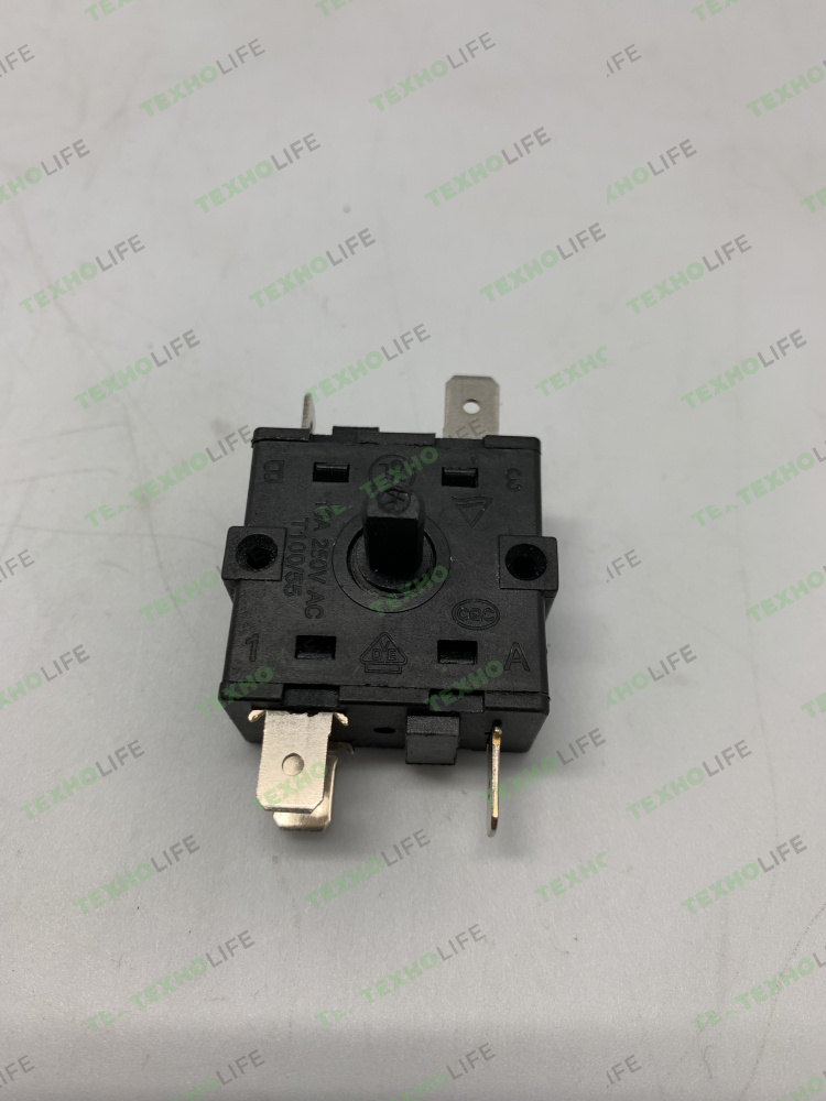 Переключатель масляного обогревателя, 6-ти позиц., 5 клемм, PR003