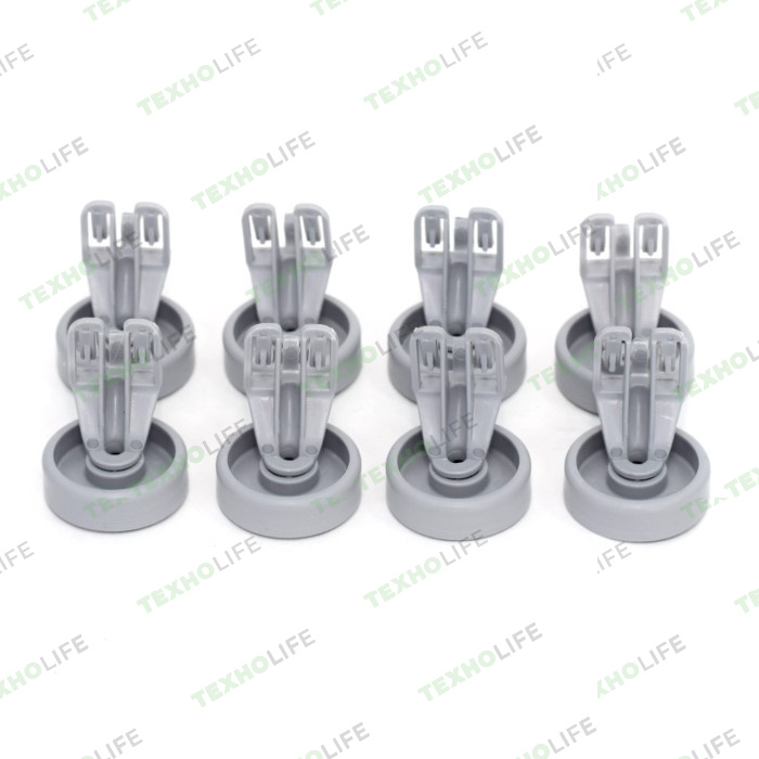 Комплект роликов 8шт для корзины Indesit, Ariston, Whirlpool, i06WH02
