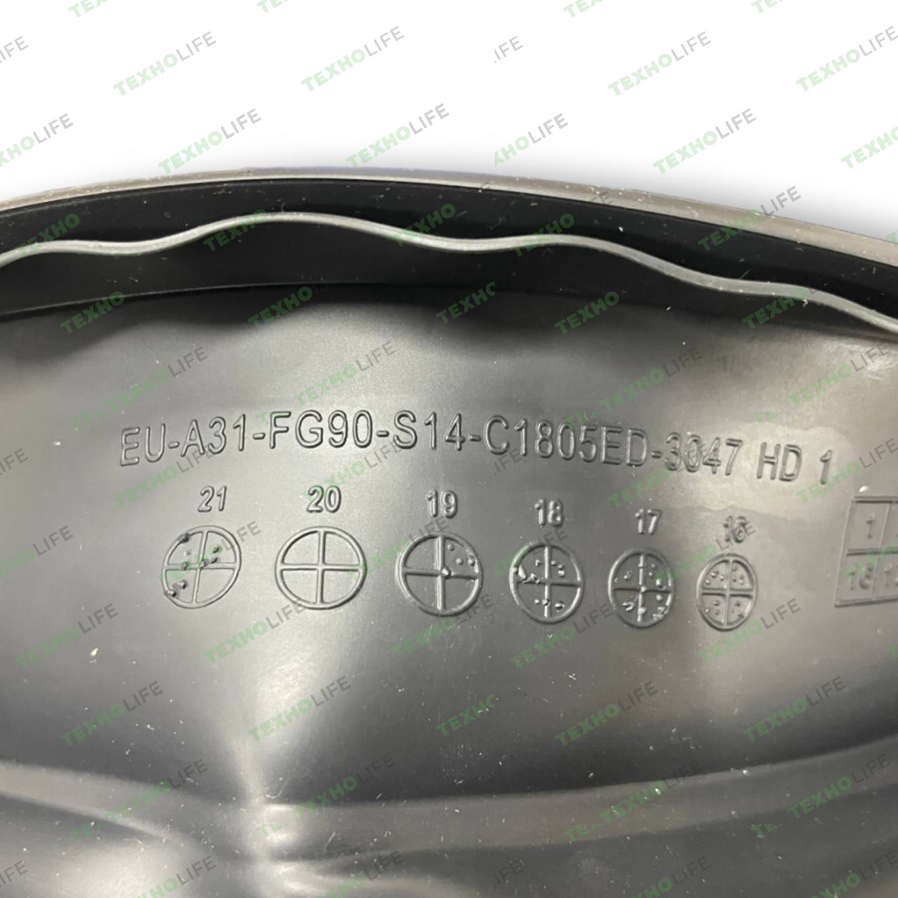 Манжета люка стиральной машины, Hansa, Midea, Korting, 12638100000199, оригинал