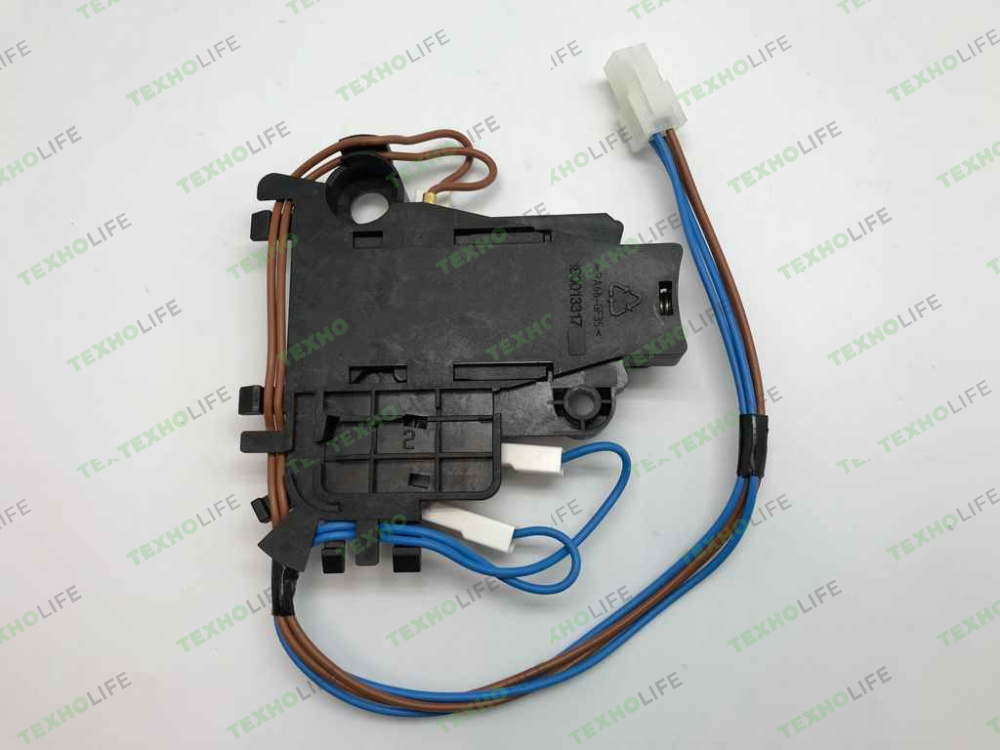 Блокиратор барабана(Замок) стиральной машины, Ariston, Indesit,C00118932, комплект с проводом