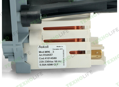 Насос посудомоечной машины, Candy, 60W, 220/230V,  MTR500CY