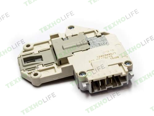 УБЛ (Замок) стиральной машины, Zanussi, Electrolux, 3 клеммы, 1240349017, INT004ZN