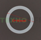 Прокладка уплотнительная емкости для соли посудомоечной машины Midea, Dexp, Leran, 12676000004365