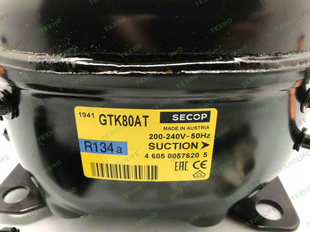 Компрессор Secop GTK80AT (Вт при -23.3°) 232 Вт, R134a Словакия