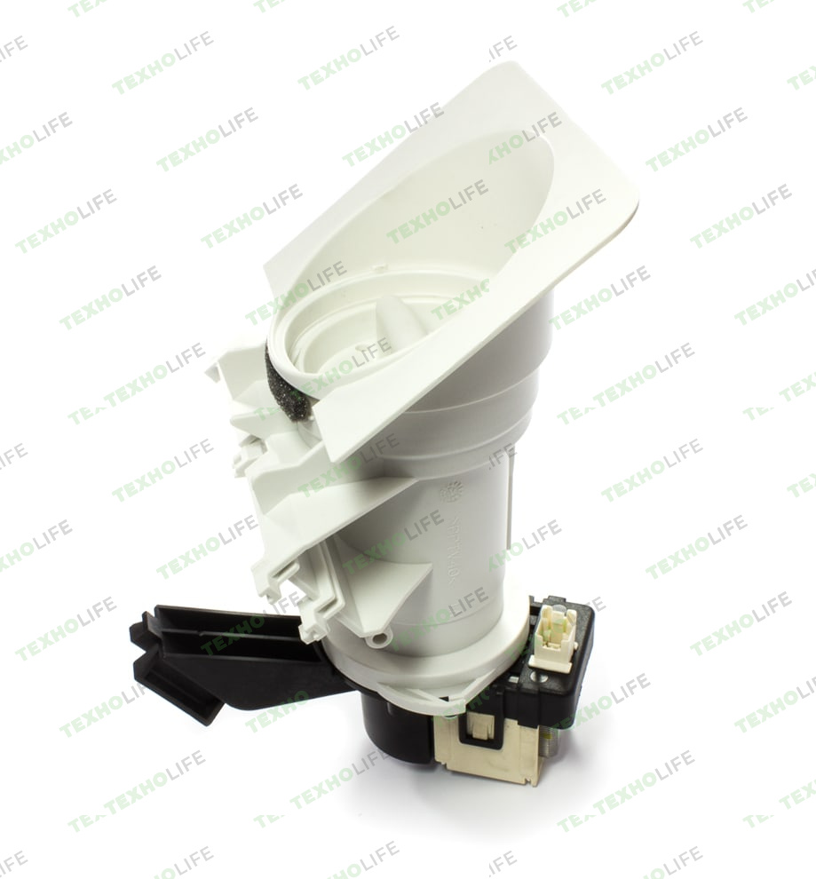 Насос стиральной машины, Indesit, Whirlpool, 481231028144, в сборе