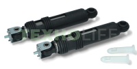 запчасти амортизатор стиральной машины, indesit, ariston, 100n, (220-290мм), c00141042 (компл 2 шт), оригинал