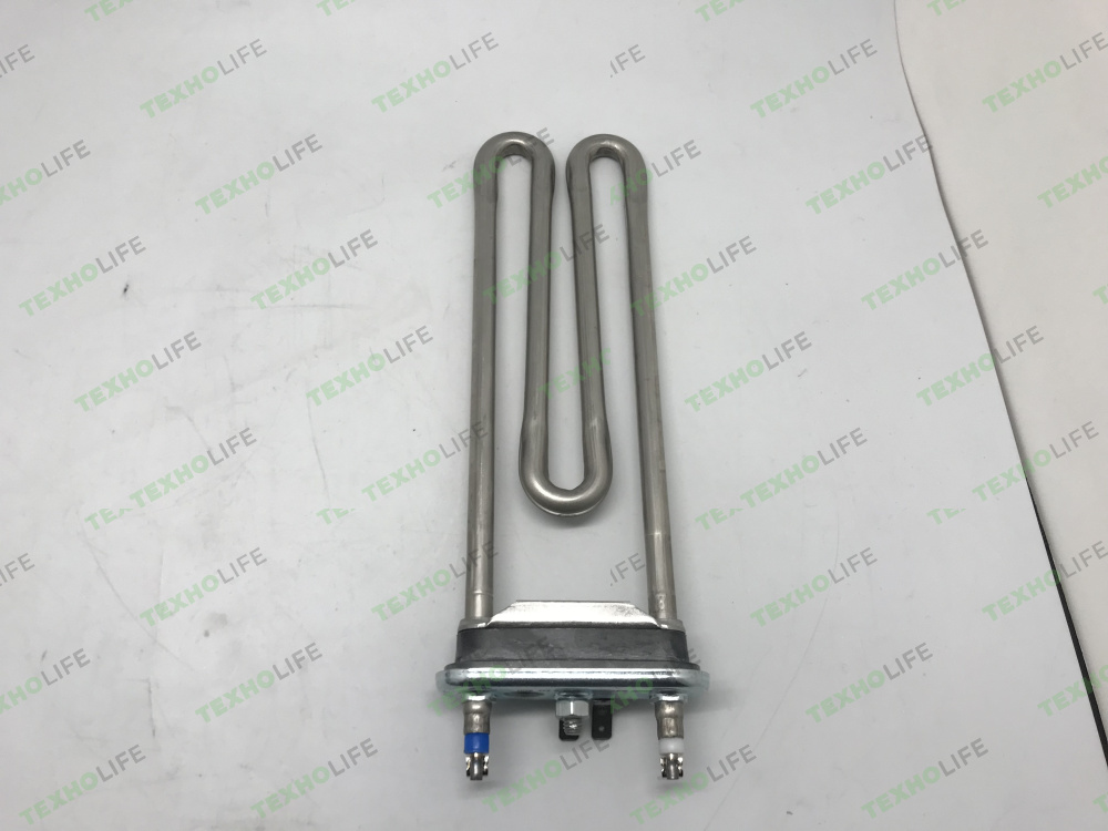 ТЭН стиральной машины, 2000W, L-200*150мм, Bosch с отверс., IRCA, HTR014BO