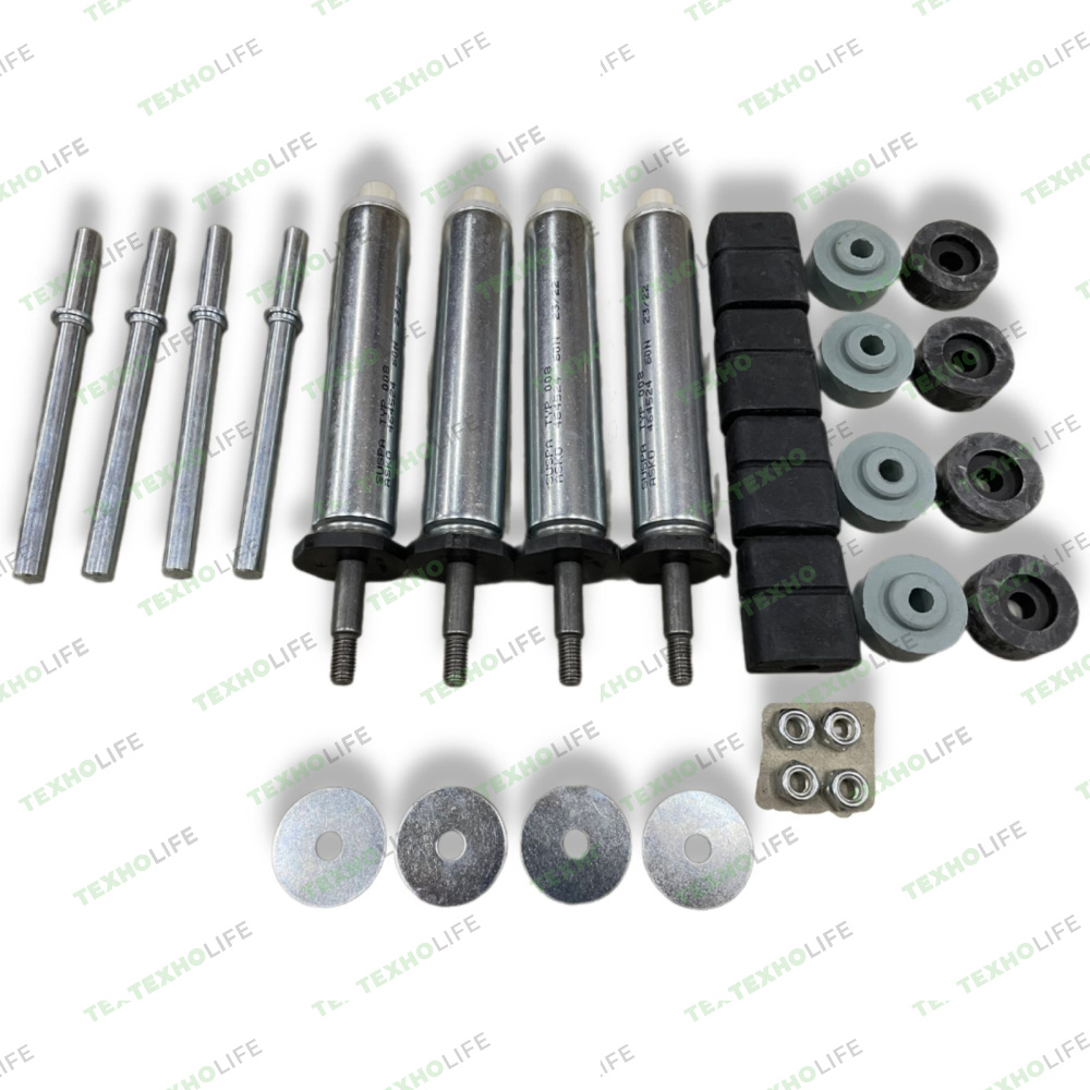 Амортизатор стиральной машины, Gorenje, Asko  441928, (4 шт) + крепление, недокомплект