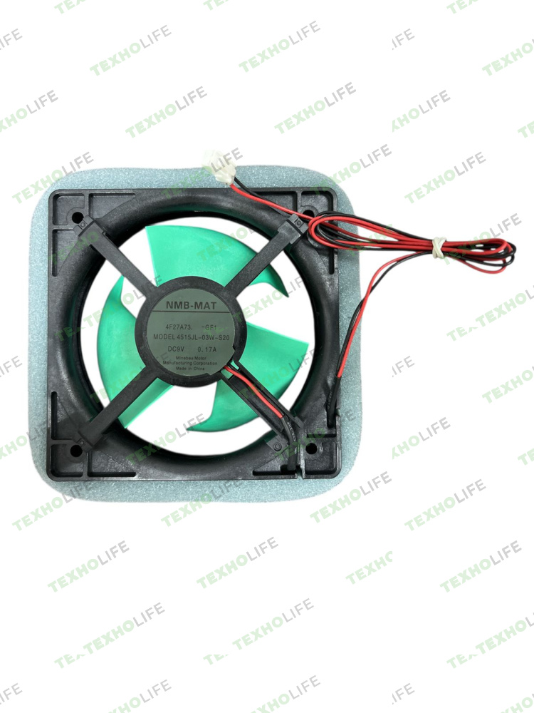 Вентилятор холодильника, Panasonic, NMB-MAT 9V, DC, 0.17A, 4515JL-03W-S20