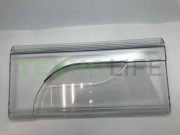 Панель холодильника, Атлант, 385x185мм, передняя, прозрачная, 774142100300, МКАУ.741421.003