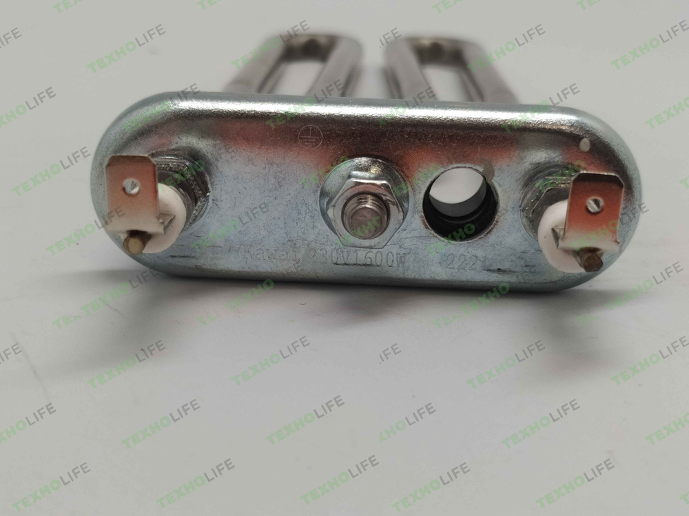 ТЭН стиральной машины, 1600W, L-171*130мм, с отв. под датчик, LG, AEG33121513, KAWAI