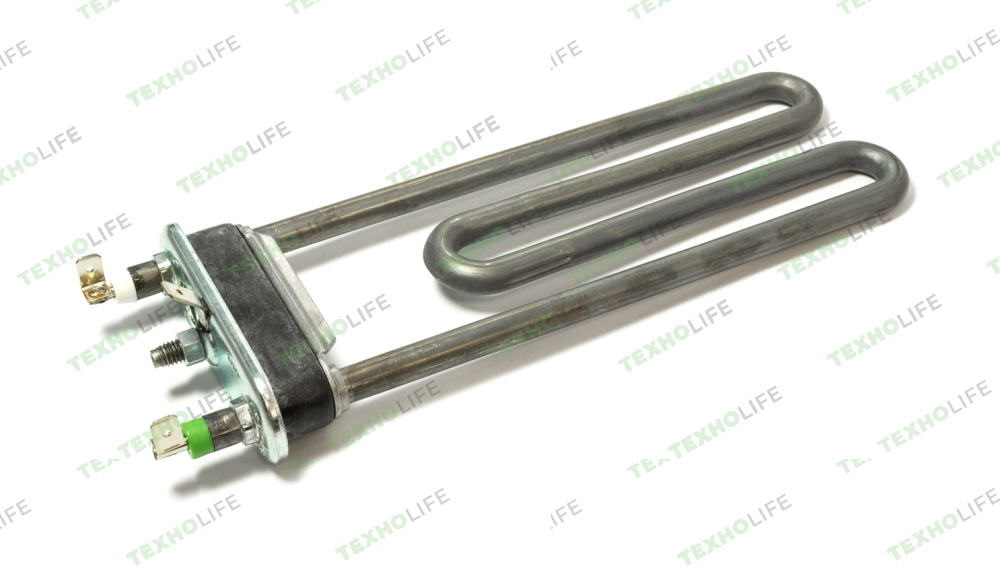 ТЭН стиральной машины, 1700W, L-190мм, с отверстием под датчик, Ariston, 086357, HTR001AR