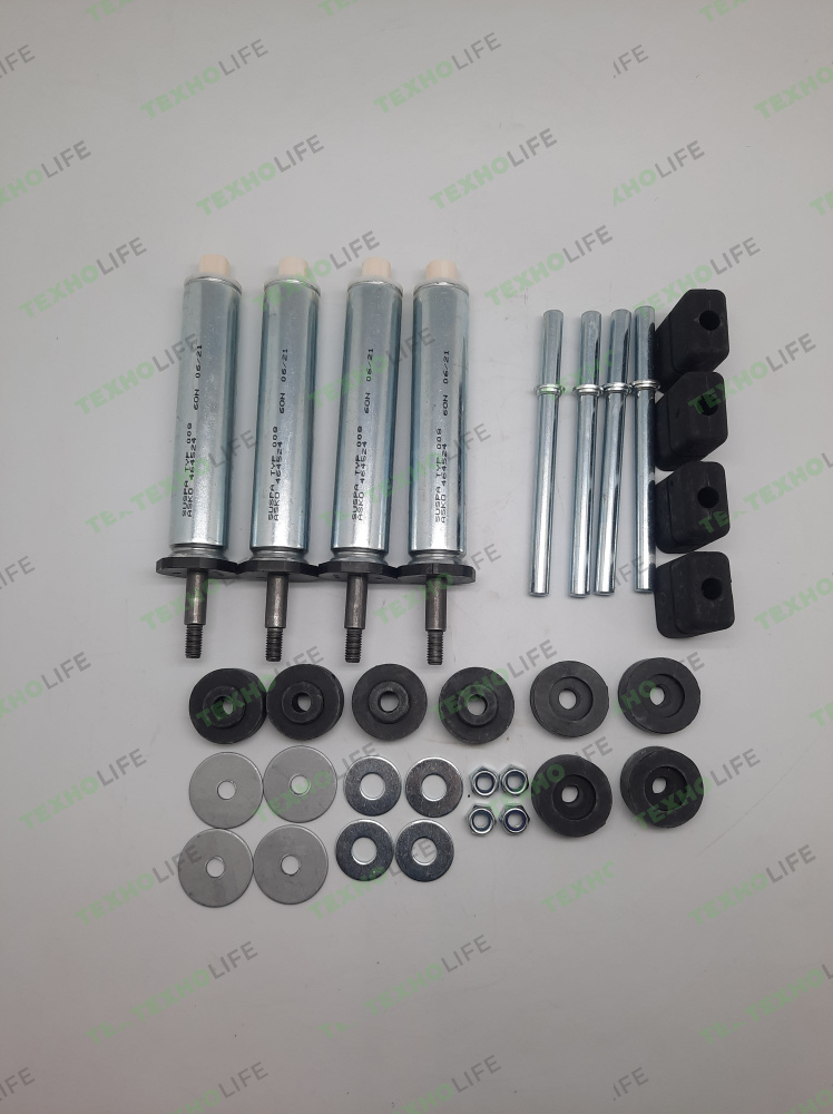 Амортизатор стиральной машины, Gorenje, Asko  441928, (4 шт) + крепление