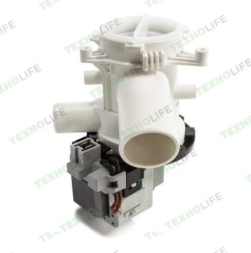 Насос стиральной машины, HANYU, 30W, на 8 защелок, фишка вперед, в сборе, PMP008AC