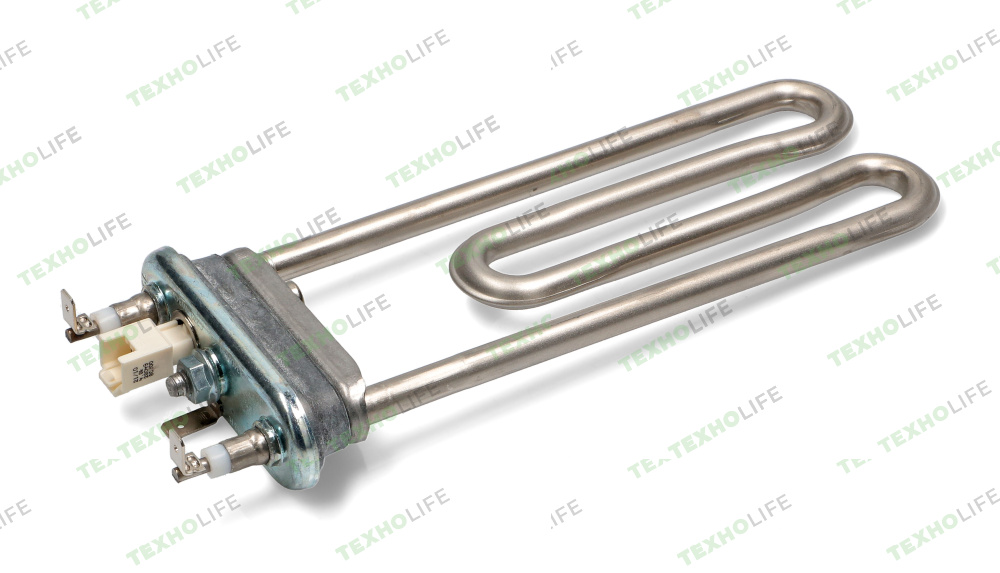 ТЭН стиральной машины, 1450W, L-185мм, прямой с датчиком, Beko 2882602500, HTR010AC, IRCA