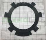 Обрамление дверцы люка стиральной машины, Bosch, 11012163, внутреннее, Оригинал