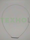 Хомут манжеты люка стиральной машины, Indesit, Ariston, Hotpoint, Whirlpool, C00092156, передний