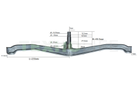 Крестовина барабана стиральной машины, Ariston, Whirlpool, C00118020, SPD117