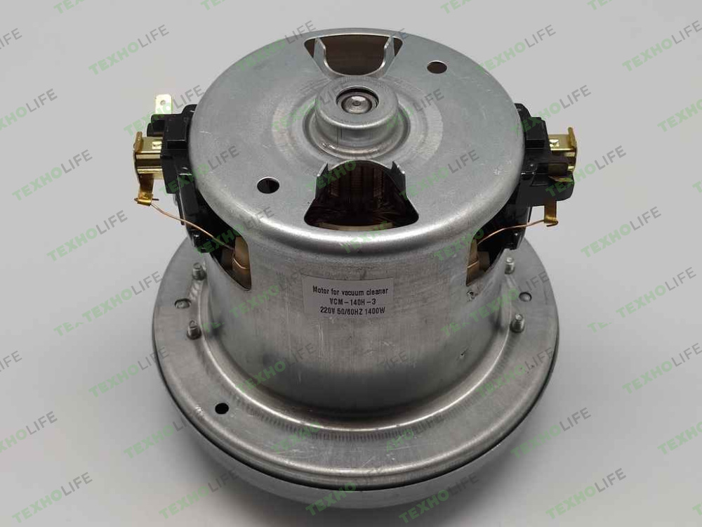 Двигатель пылесоса, 1400W, Н111мм, h22,5мм, D137,5мм, HWX-140H-3