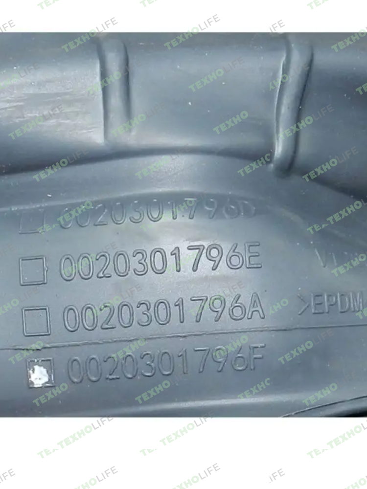 Манжета люка стиральной машины, Haier, 0020301796F