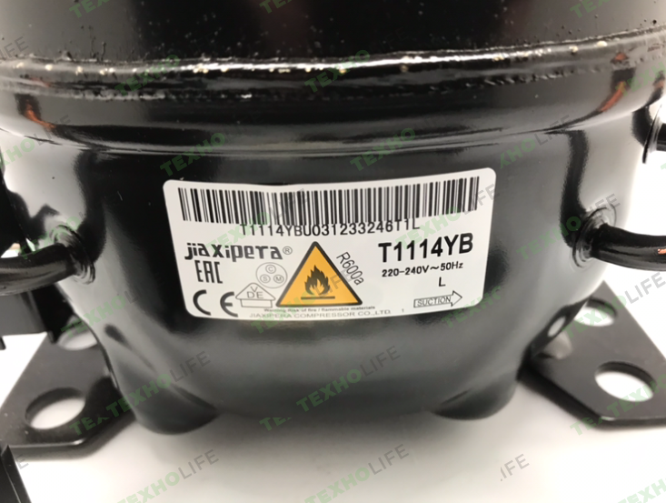 Компрессор JiaXipera T1114YB (R-600, -23,3С, 168Вт)