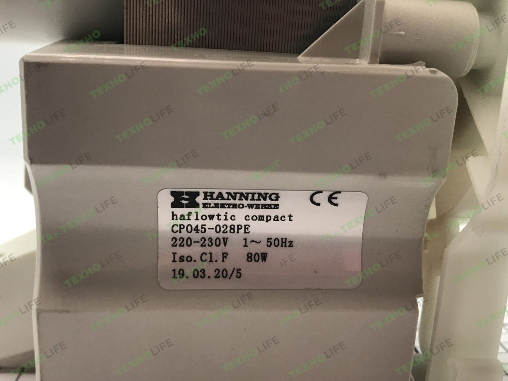 Насос посудомоечной машины, Whirlpool, Bauknecht, Ignis, 480140102395, MTR506WH