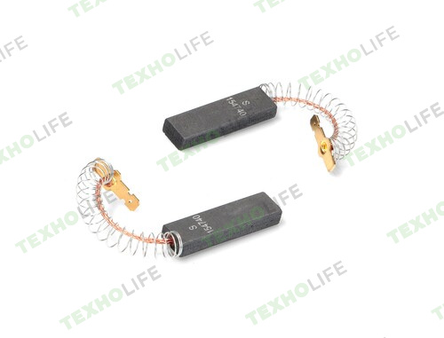 Щетки электродвигателя стиральной машины, 5*12,5*35, BOSCH, 2-х слойные, пружина