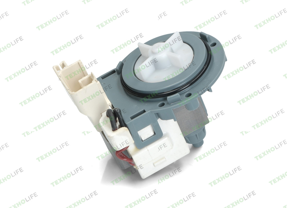 Насос стиральной машины, HANYU, 30W, на 3-ех винтах, клеммы вперед вместе, 9010222, PMP024WH, IG5427