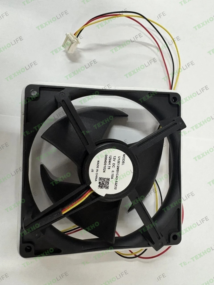 Вентилятор холодильника, Sharp, Toshiba, Haier, U12E12MS1CA3-52Z32, DC12V 0.15А, Китай