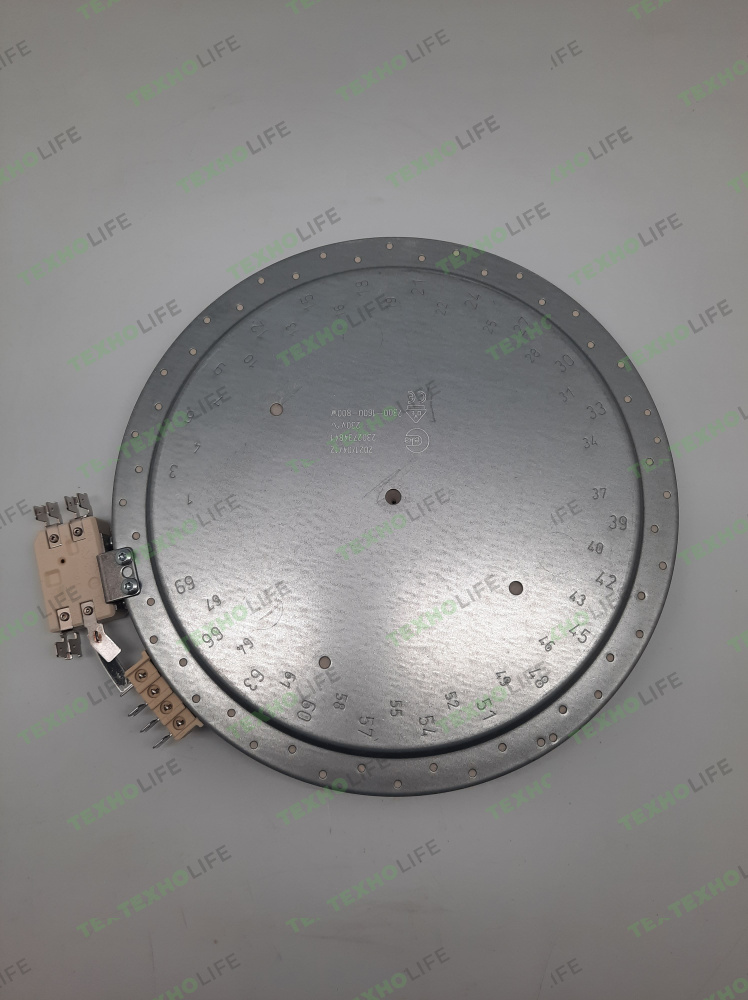 Конфорка стеклокерам. плиты, 2300W, D-230мм, Gorenje, 642303, Оригинал